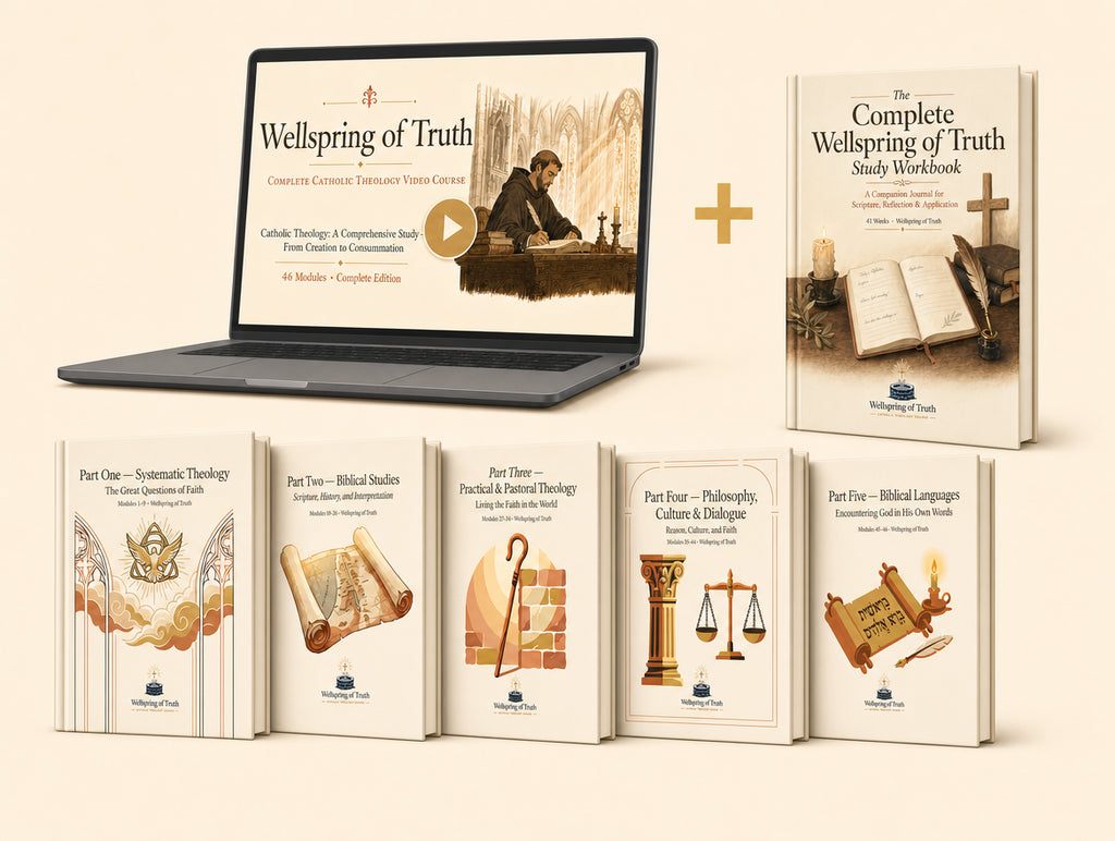 Complete Catholic video course & Study Workbook